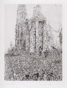 James Ensor The Cathedral France oil painting artist